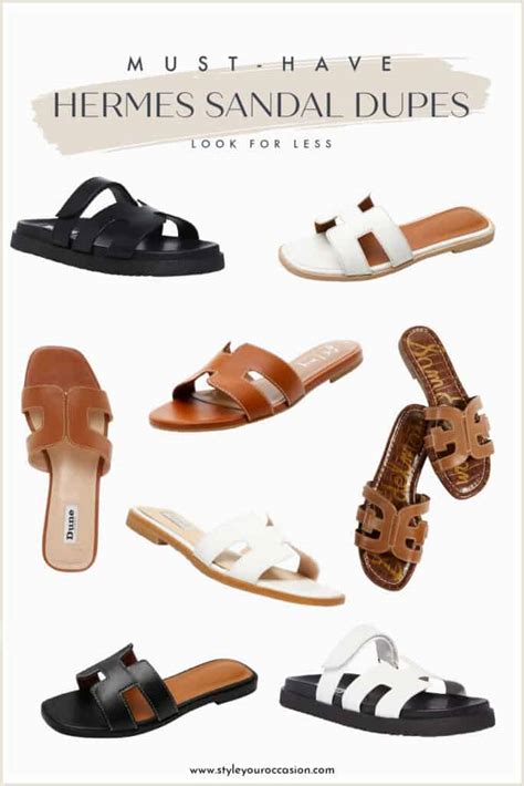 fake hermes sandals with heel - 9 Best Hermès Sandals Dupes 2024 .